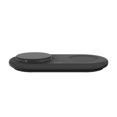 Ładowarka podwójna BoostCharge Pro Qi2 15W czarna