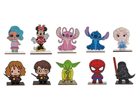 Mozaika diamentowa Crystal Art Buddies Figurka 2D Spider Man Mozaika diamentowa Crystal Art Buddies Figurka 2D Spider Man