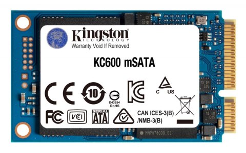 Dysk SSD SKC600 512GB mSATA 550/520 MB/s Dysk SSD SKC600 512GB mSATA 550/520 MB/s