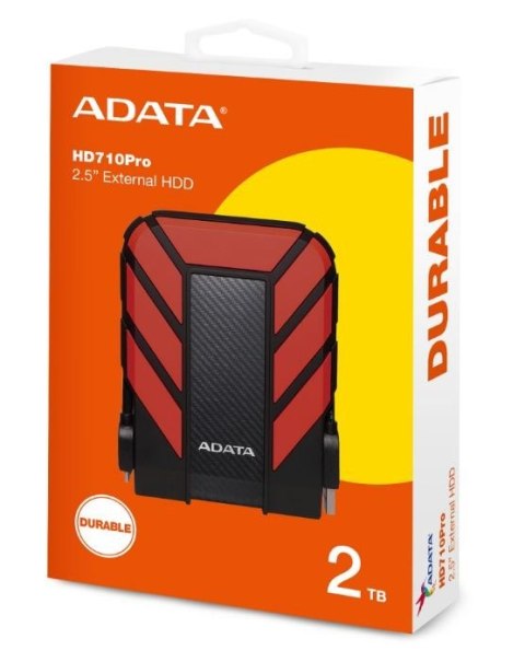 DashDrive Durable HD710 2TB 2.5'' USB3.1 Czerwony DashDrive Durable HD710 2TB 2.5'' USB3.1 Czerwony