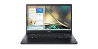 Notebook Gaming Aspire 7 A715-76G-5303 i5-12450H, 15.6 FHD, 16GB, 512GB SSD, GeForce RTX 3050 4GB, NoOS, czarny