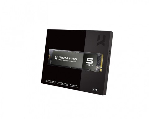 Dysk SSD IRDM PRO P54S Gen5 1TB 5x4 2280 5x4 2280 11500/9000MB/s Dysk SSD IRDM PRO P54S Gen5 1TB 5x4 2280 5x4 2280 11500/9000MB/s