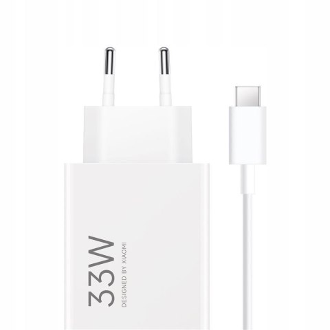Ładowarka sieciowa Xiaomi 33W Charging Combo Ładowarka sieciowa Xiaomi 33W Charging Combo