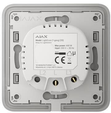 AJAX LightCore (2-gang) vertical AJAX LightCore (2-gang) vertical