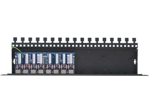 8-kanałowy panel zabezpieczający LAN z podwyższoną ochroną przepięciową PoE EWIMAR PTU-58R-PRO/PoE 8-kanałowy panel zabezpieczający LAN z podwyższoną ochroną przepięciową PoE EWIMAR PTU-58R-PRO/PoE