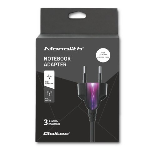 Zasilacz do Lenovo 45W | 20V | 2.25A | Slim Tip + pin Zasilacz do Lenovo 45W | 20V | 2.25A | Slim Tip + pin