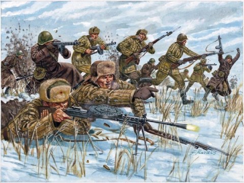 Model plastikowy Russian Infantry Model plastikowy Russian Infantry