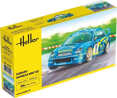 Model plastikowy Subaru Impreza WRC 2002 Model plastikowy Subaru Impreza WRC 2002