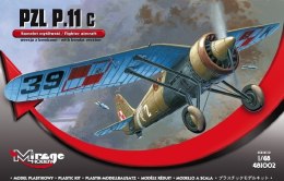 Model plastikowy PZL P-11c Wersja z bombami