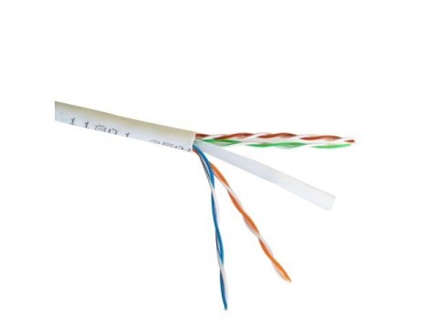 Patch cord UTP kat.6 1m szary Patch cord UTP kat.6 1m szary