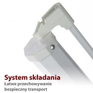Ekran ręczny na statywie 4;3 72" 145x110cm TS-72 4:3 Ekran ręczny na statywie 4;3 72" 145x110cm TS-72 4:3