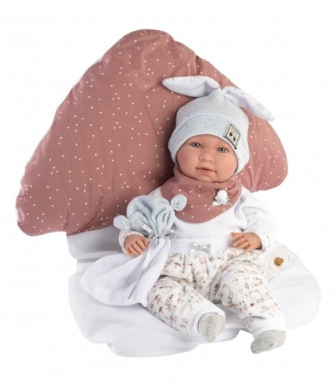 Lalka Mimi z dźwiękami 42 cm, płacze i mówi mama, papa Lalka Mimi z dźwiękami 42 cm, płacze i mówi mama, papa