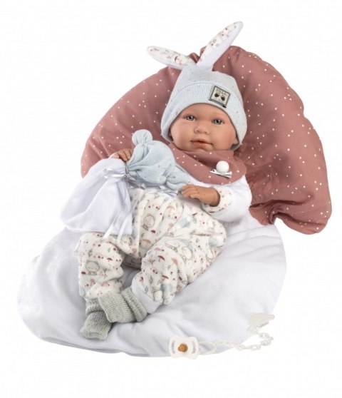 Lalka Mimi z dźwiękami 42 cm, płacze i mówi mama, papa Lalka Mimi z dźwiękami 42 cm, płacze i mówi mama, papa
