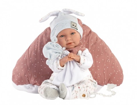 Lalka Mimi z dźwiękami 42 cm, płacze i mówi mama, papa Lalka Mimi z dźwiękami 42 cm, płacze i mówi mama, papa