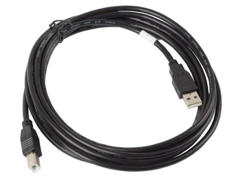 Kabel USB 2.0 AM-BM 3M czarny Kabel USB 2.0 AM-BM 3M czarny