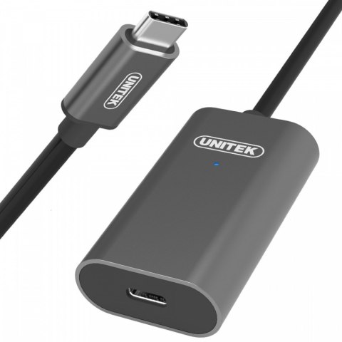 Przedłużacz aktywny USB Typ-C 3.1, 5m, M/F; U305A Przedłużacz aktywny USB Typ-C 3.1, 5m, M/F; U305A
