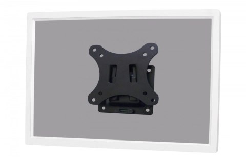 Uchwyt ścienny pojedynczy, 1xLCD, max. 27", max. obciążenie 18kg, poziomnica Uchwyt ścienny pojedynczy, 1xLCD, max. 27", max. obciążenie 18kg, poziomnica