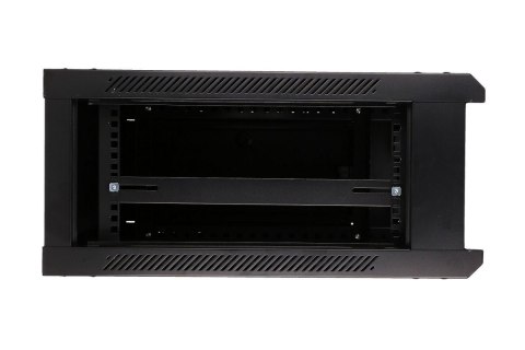 Szafka wisząca rack 4U 600x600 czarna szklane drzwi Szafka wisząca rack 4U 600x600 czarna szklane drzwi