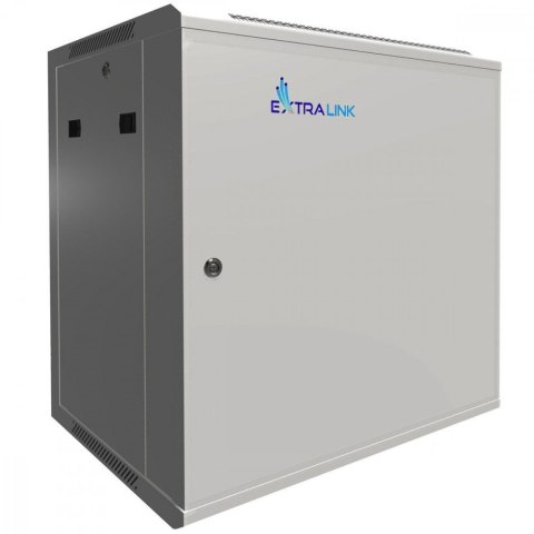 Szafka wisząca rack 12U 600x450 szara metalowe drzwi Szafka wisząca rack 12U 600x450 szara metalowe drzwi
