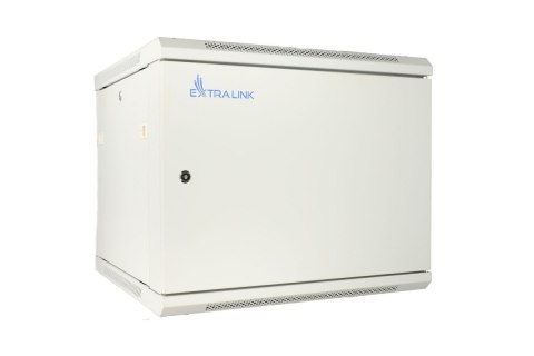 Szafka wisząca rack 12U 600x450 szara metalowe drzwi Szafka wisząca rack 12U 600x450 szara metalowe drzwi