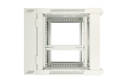 Szafka wisząca rack 9U 600x600 szara dwusekcyjna Szafka wisząca rack 9U 600x600 szara dwusekcyjna