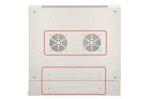 Szafka wisząca rack 9U 600x600 szara dwusekcyjna Szafka wisząca rack 9U 600x600 szara dwusekcyjna