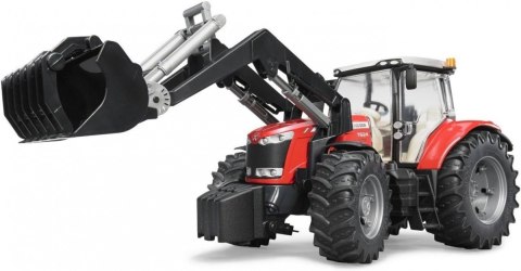 Traktor Massey Ferguson 7600 z ladowaczem Traktor Massey Ferguson 7600 z ladowaczem