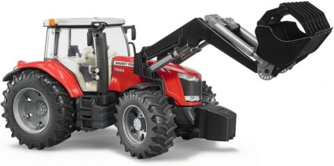 Traktor Massey Ferguson 7600 z ladowaczem Traktor Massey Ferguson 7600 z ladowaczem