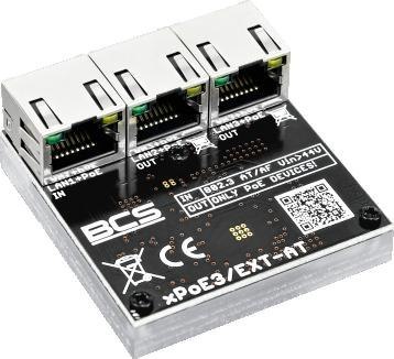 Switch POE BCS POWER BCS-xPoE3/EXT-AT Switch POE BCS POWER BCS-xPoE3/EXT-AT