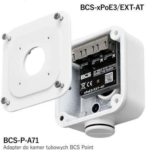 Switch POE BCS POWER BCS-xPoE3/EXT-AT Switch POE BCS POWER BCS-xPoE3/EXT-AT