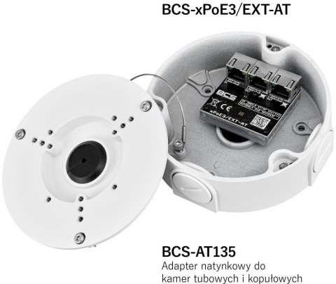 Switch POE BCS POWER BCS-xPoE3/EXT-AT Switch POE BCS POWER BCS-xPoE3/EXT-AT