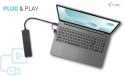 Hub USB-A/USB-C Metal 2x USB 3.0 + 2x USB-C (10 Gbps)