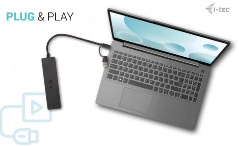 Hub USB-A/USB-C Metal 2x USB 3.0 + 2x USB-C (10 Gbps) Hub USB-A/USB-C Metal 2x USB 3.0 + 2x USB-C (10 Gbps)