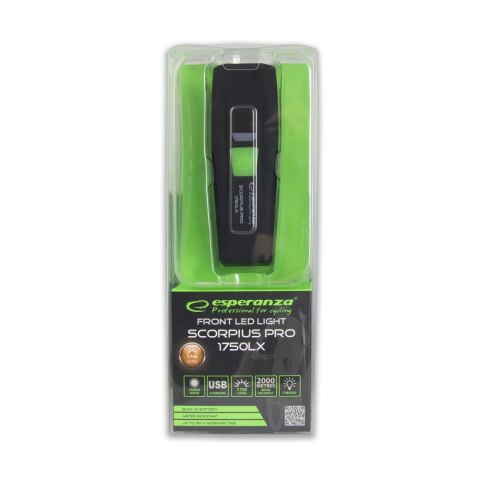 Lampka rowerowa Led na przód Scorpiuss Pro 1750 LX Lampka rowerowa Led na przód Scorpiuss Pro 1750 LX