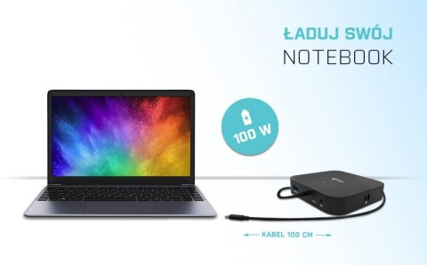 Stacja dokująca USB-C HDMI Docking Station with PD 112W Stacja dokująca USB-C HDMI Docking Station with PD 112W