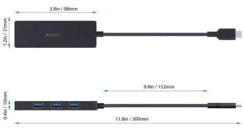 CB-C64 HUB USB-C | Ultra Slim | 4w1 | 4xUSB 3.1 CB-C64 HUB USB-C | Ultra Slim | 4w1 | 4xUSB 3.1