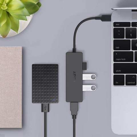 CB-C64 HUB USB-C | Ultra Slim | 4w1 | 4xUSB 3.1 CB-C64 HUB USB-C | Ultra Slim | 4w1 | 4xUSB 3.1