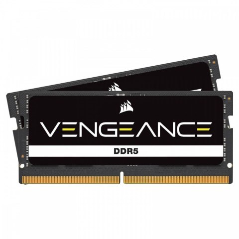 Pamięć DDR5 Vengeance 32GB/4800 (2*16) CL40 SODIMM, czarna Pamięć DDR5 Vengeance 32GB/4800 (2*16) CL40 SODIMM, czarna