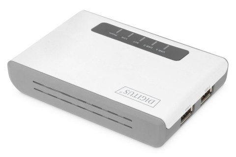 Serwer sieciowy wielofunkcyjny, bezprzewodowy 2-portowy, USB 2.0, 300Mbps Serwer sieciowy wielofunkcyjny, bezprzewodowy 2-portowy, USB 2.0, 300Mbps