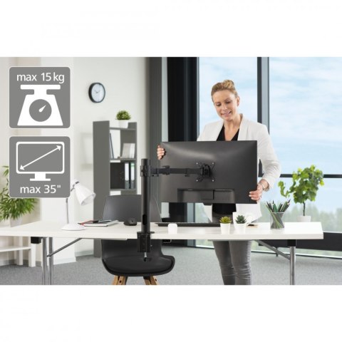 Uchwyt do monitora plus 1 ramię 13-35 cali Uchwyt do monitora plus 1 ramię 13-35 cali