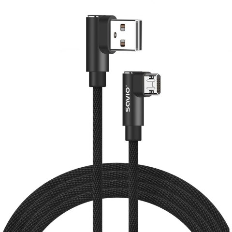 Kabel z dwustronnym złączem USB Micro USB - USB A 2m, CL-162 Kabel z dwustronnym złączem USB Micro USB - USB A 2m, CL-162