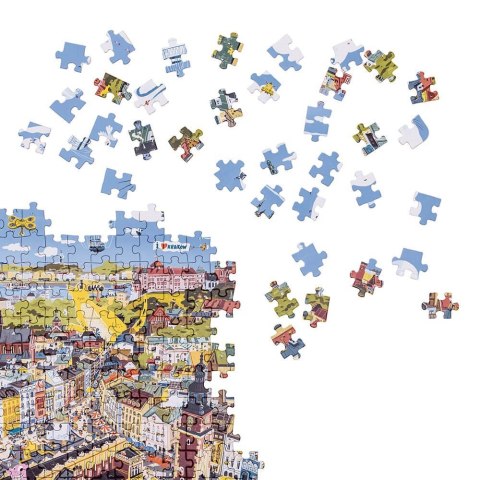 Puzzle 500 elementów Puzzlove - Miasto Kraków Puzzle 500 elementów Puzzlove - Miasto Kraków