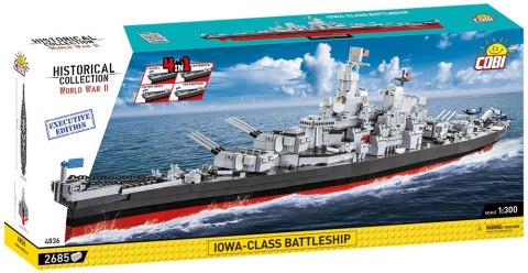 Klocki Historical Collection Iowa-Class Battleship (4w1) - Executive Edition Klocki Historical Collection Iowa-Class Battleship (4w1) - Executive Edition