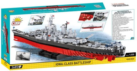 Klocki Historical Collection Iowa-Class Battleship (4w1) - Executive Edition Klocki Historical Collection Iowa-Class Battleship (4w1) - Executive Edition