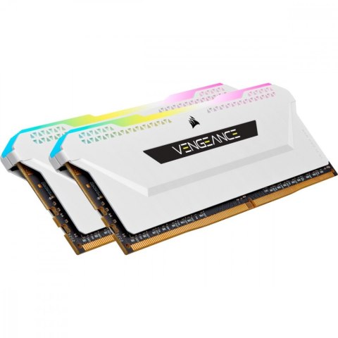Pamięć DDR4 Vengeance RGB PRO SL 32GB/3600(2*16GB) biały Pamięć DDR4 Vengeance RGB PRO SL 32GB/3600(2*16GB) biały