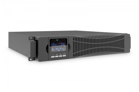 Zasilacz awaryjny UPS Online Rack 19" LCD, 1500VA/1500W, 3x12V/9Ah, 8xC13, USB, RS232, RJ45 Zasilacz awaryjny UPS Online Rack 19" LCD, 1500VA/1500W, 3x12V/9Ah, 8xC13, USB, RS232, RJ45