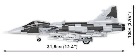 Klocki Armed Forces SAAB Jas 39 Gripen E 480 klocków Klocki Armed Forces SAAB Jas 39 Gripen E 480 klocków