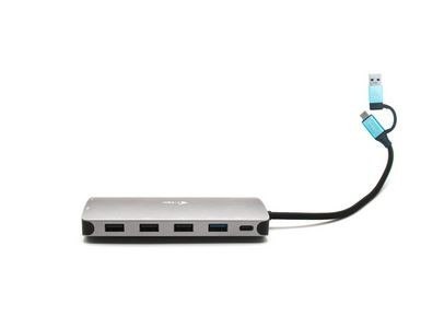 Stacja dokująca USB 3.0/USB-C/Thunderbolt 3x Display Metal Nano Dock LAN +Power Delivery 100W Stacja dokująca USB 3.0/USB-C/Thunderbolt 3x Display Metal Nano Dock LAN +Power Delivery 100W