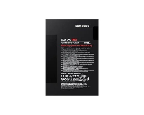 Dysk SSD 990PRO 2TB Gen4.0x4 NVMeMZ-V9P2T0BW Dysk SSD 990PRO 2TB Gen4.0x4 NVMeMZ-V9P2T0BW