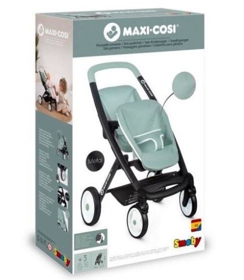 Spacerówka dla bliźniąt zielona Maxi Cosi Quinny Spacerówka dla bliźniąt zielona Maxi Cosi Quinny